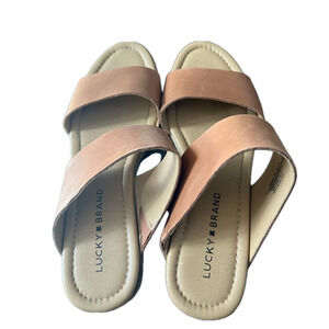 Lucky leather sandals